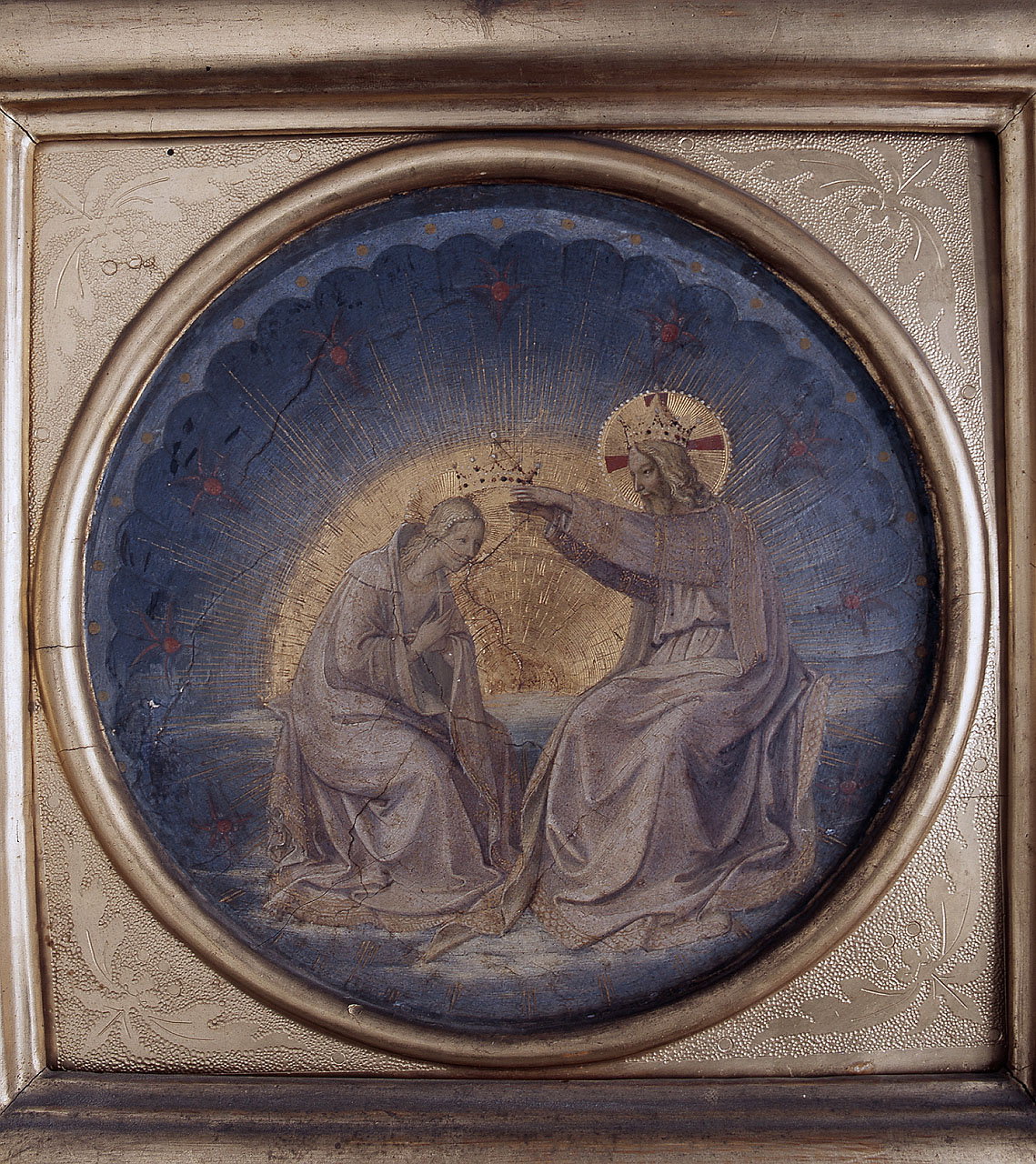 dipinto dell&rsquo;Incoronazione di Maria Vergine di Giovanni da Fiesole detto B