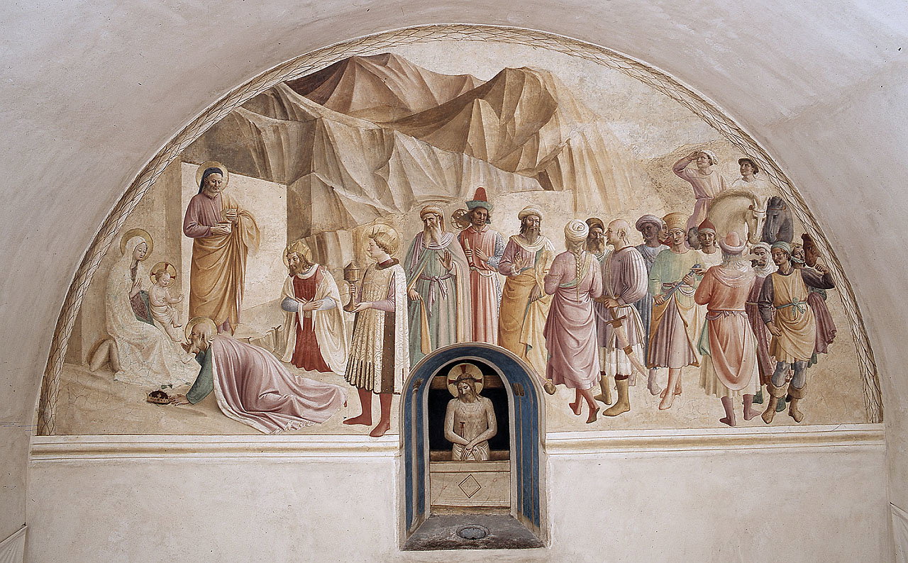 adorazione dei Re Magi (dipinto) di Giovanni da Fiesole detto Beato Angelico (se