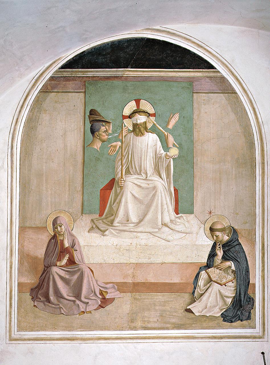 Cristo con i simboli della Passione, Madonna, San Domenico (dipinto) di Giovanni