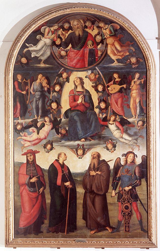 assunzione della Madonna (dipinto) by Vannucci Pietro detto Perugino (sec. XVI)