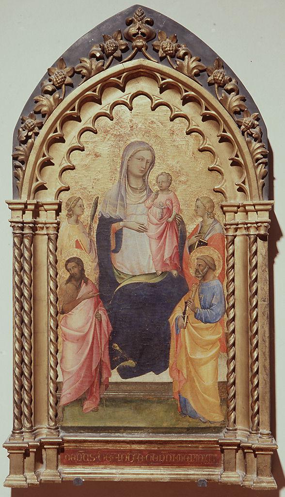 Madonna con Bambino tra San Giovanni Battista, Santa Caterina d'Alessandria