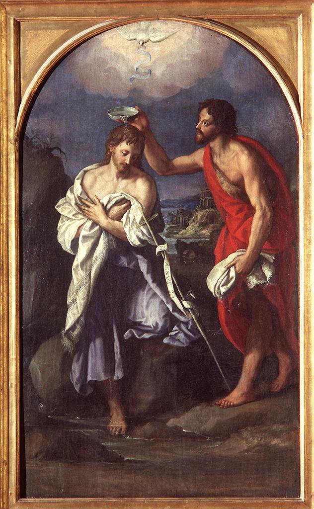 battesimo di Cristo (dipinto) di Allori Alessandro (sec. XVI)