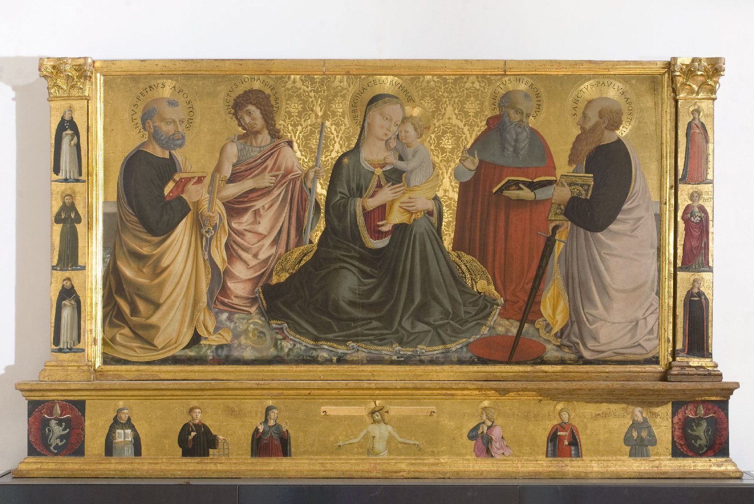 Madonna dell'Umilt&agrave; tra S. Pietro apostolo, S. Giovanni Battista, S.