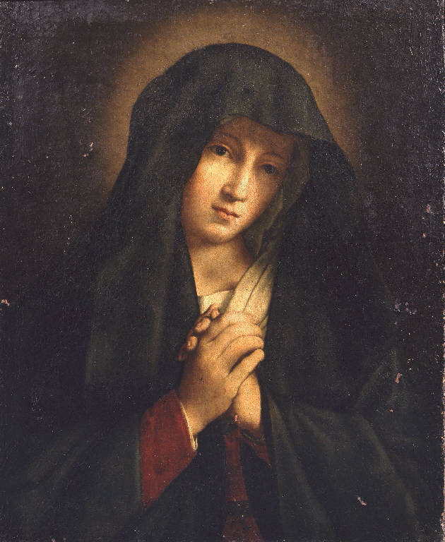 Madonna addolorata (dipinto) by Salvi Giovanni Battista detto Sassoferrato (sec.