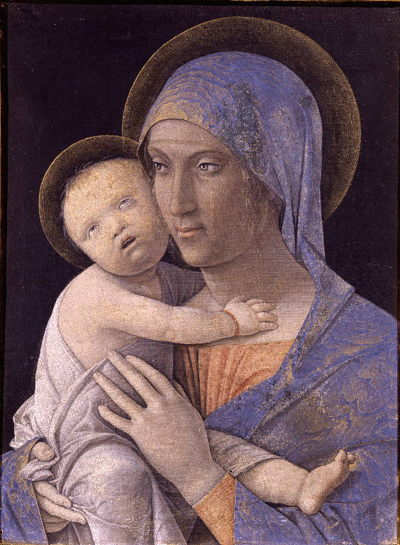 Madonna con Bambino (dipinto) by Mantegna Andrea (sec. XV)