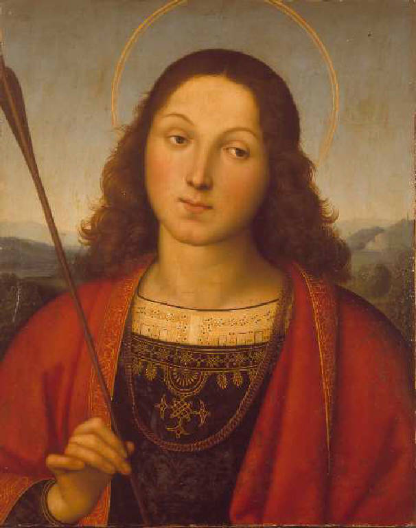 San Sebastiano (dipinto) di Sanzio Raffaello (sec. XVI)