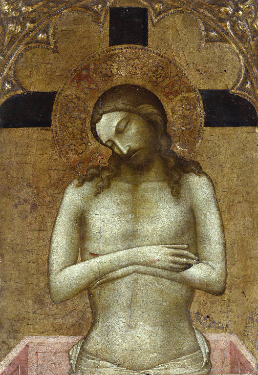 Cristo in pieta' (dipinto) by Pietro di Giovanni detto Lorenzo Monaco (e ai