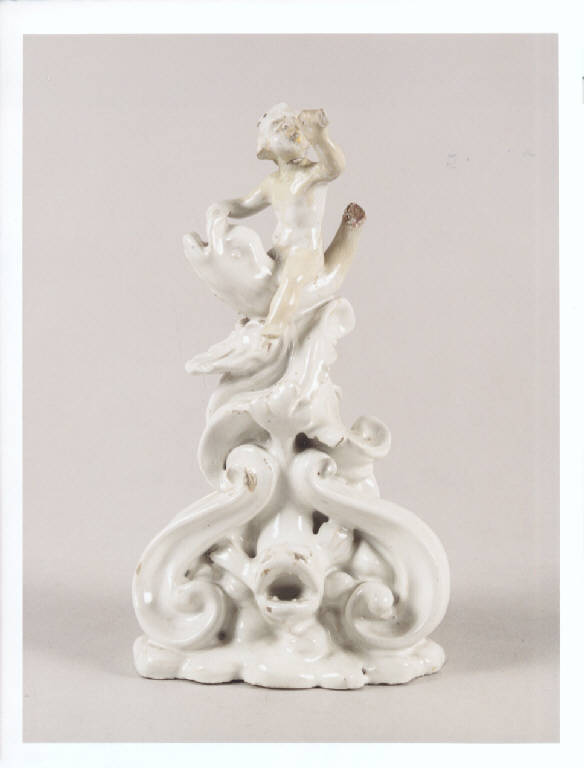 Putto (scultura, opera isolata) - manifattura italiana (seconda met&agrave; sec.