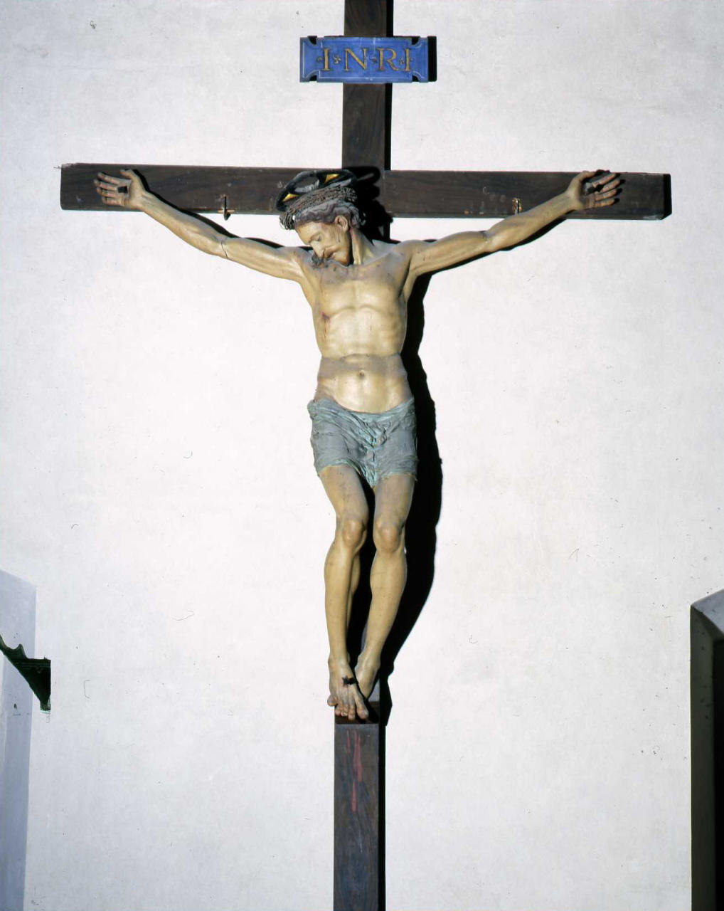 Cristo crocifisso (crocifisso) di Sinibaldi Raffaele detto Raffaele da Montelupo