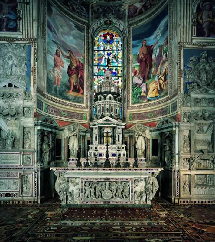 storie della vita di Maria Vergine e di Cristo, Santi, profeti, sibille, angeli 