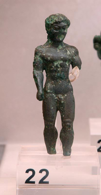 statuetta (secondo quarto V sec. a.C)