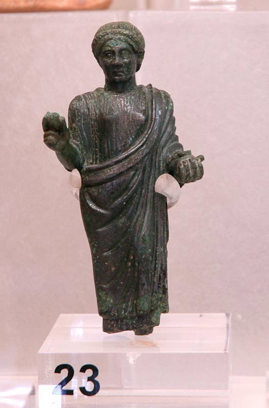 statuetta (terzo quarto V sec. a.C)