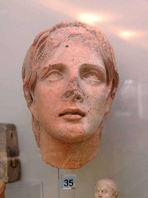 statua/ testa (fine IV sec. a.C)