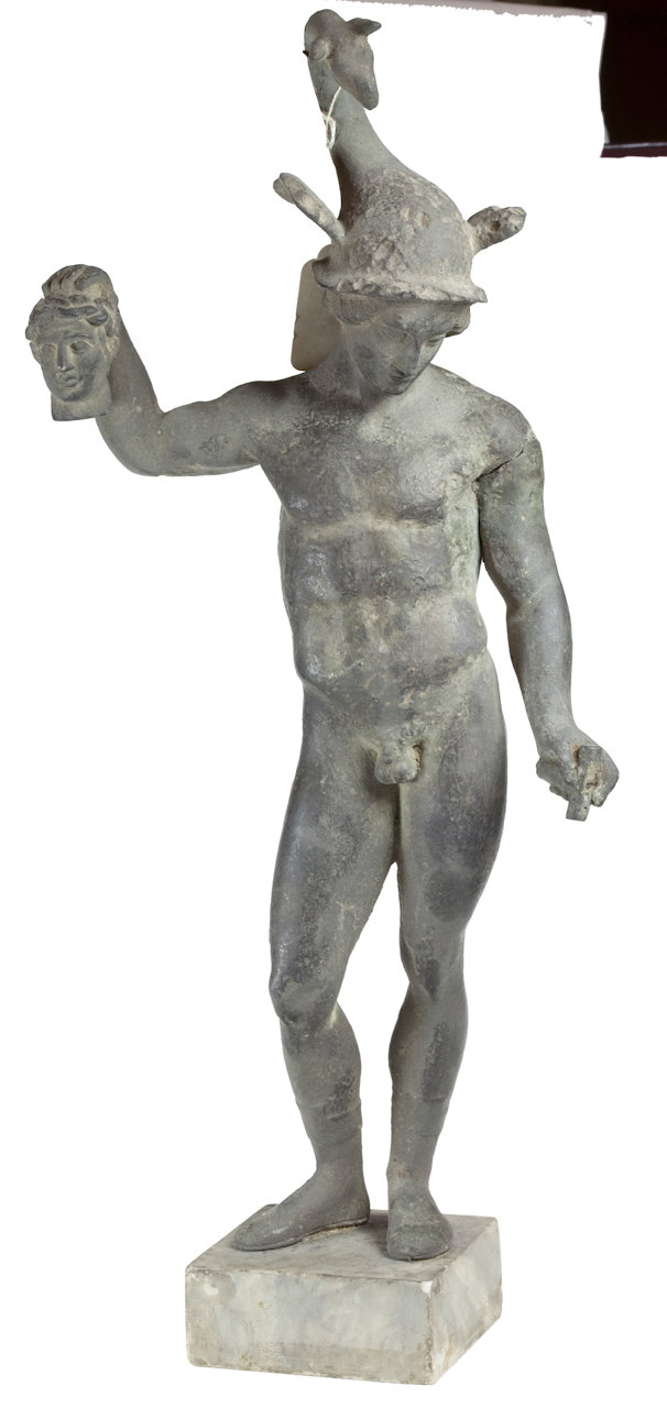 Perseo con la testa di Medusa (statuetta) - ambito italiano (sec. XVII)