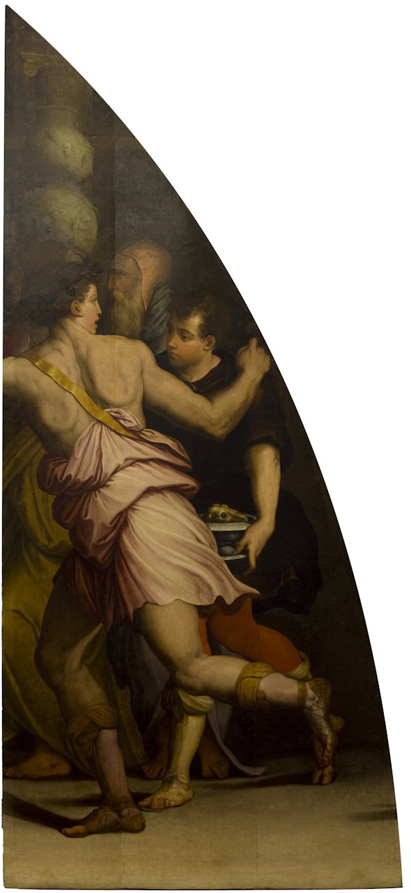 Cena in casa del Fariseo, dipinto di Giorgio Vasari (sec. XVI)