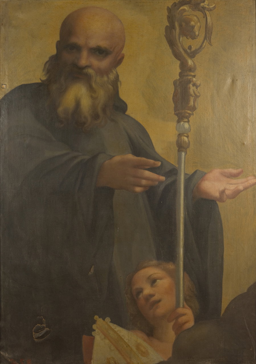 San Benedetto (dipinto) di Carracci Annibale (attribuito), Carracci Agostino (at