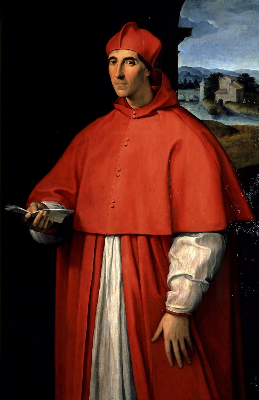 ritratto di Alessandro Farnese (dipinto) di Sanzio Raffaello (sec. XVI)