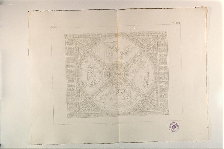 VEDUTA DELLA VOLTA DELLA PRIMA STANZA DI RAFFAELLO (stampa, serie) by Sanzio Raf