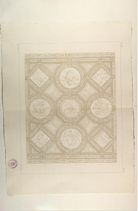 VEDUTA DELLA VOLTA DELLA STANZA DI ELIODORO (stampa, serie) di Sanzio Raffaello,