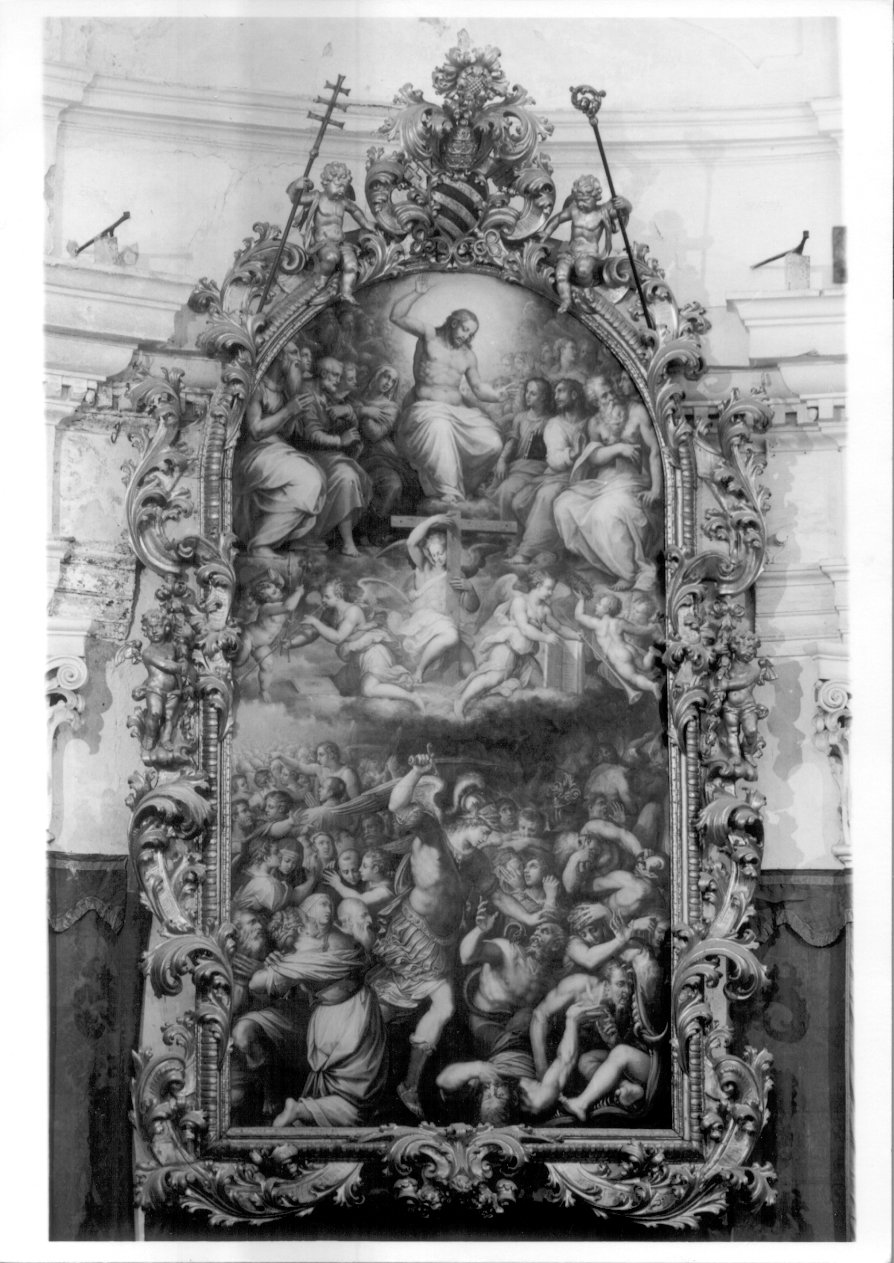 Giudizio Universale (pala d'altare, opera isolata) by Vasari Giorgio (terzo
