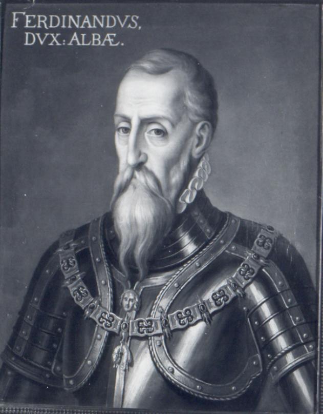 Ritratto di Ferdinando duca d'Alba in corazza e Toson d'Oro