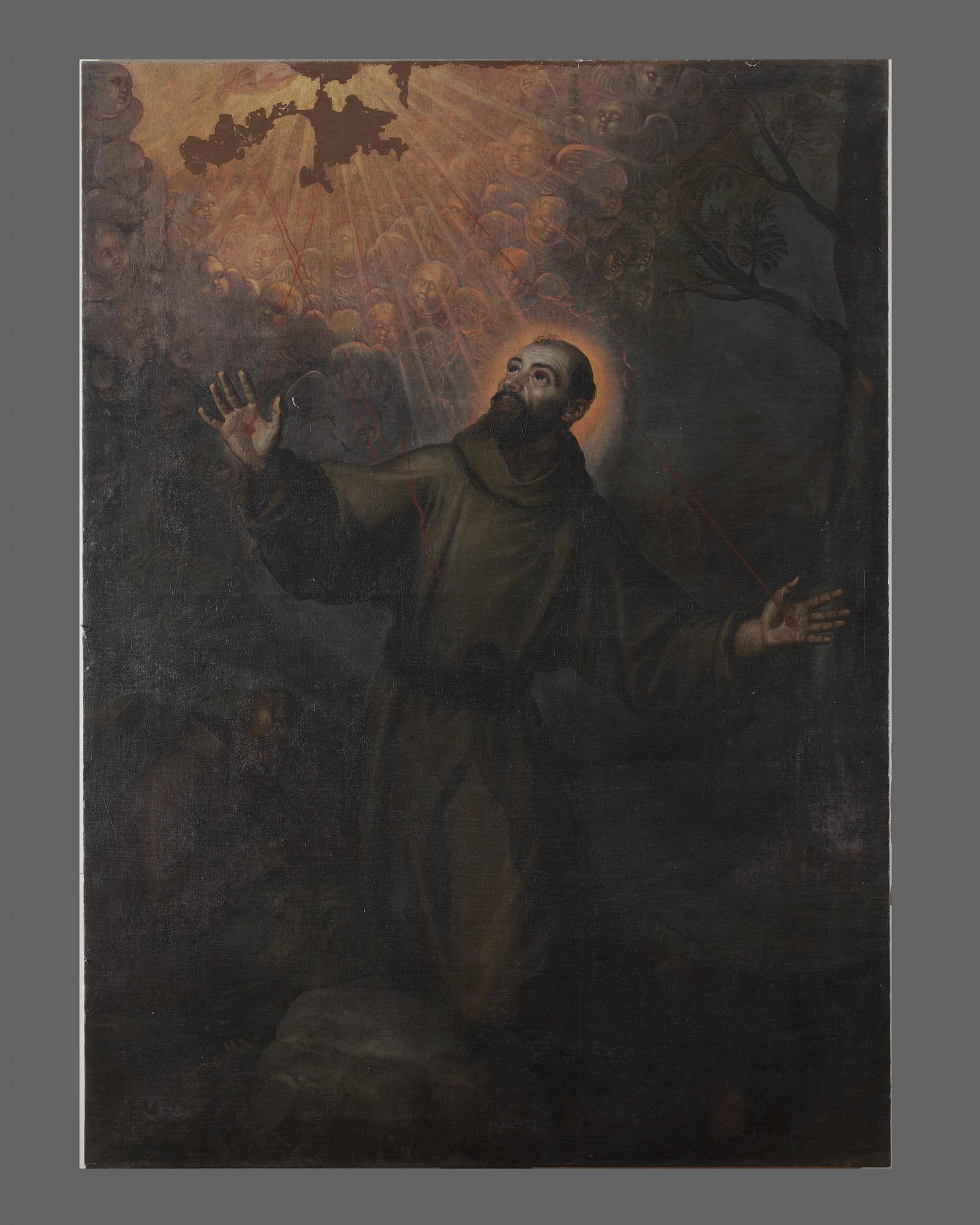 San Francesco d'Assisi riceve le stimmate (dipinto, opera isolata) di Robus
