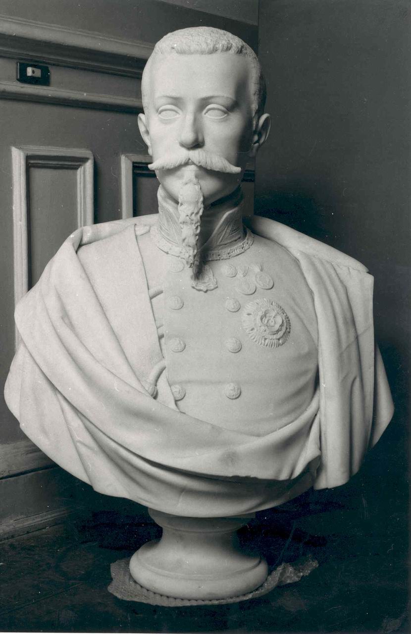RITRATTO DI FERDINANDO DI SAVOIA-GENOVA (BUSTO, opera isolata) by Dini, Giuseppe