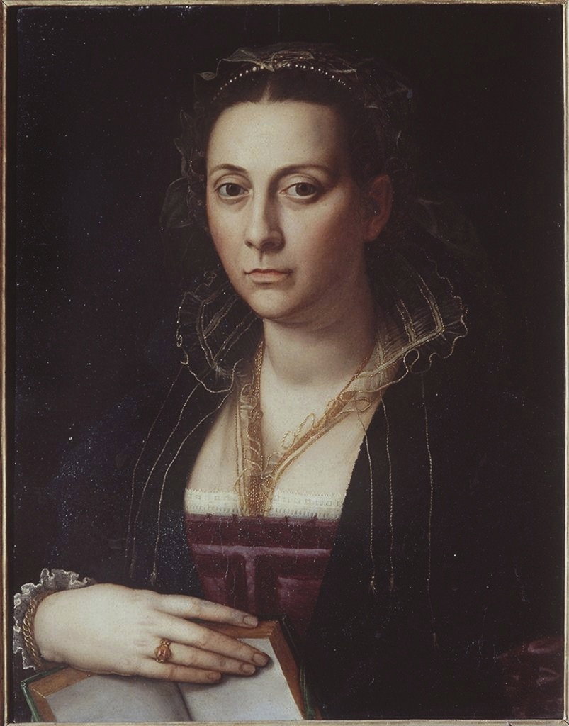 dipinto con ritratto femminile di Michele Tosini detto Michele di Ridolfo del Gh