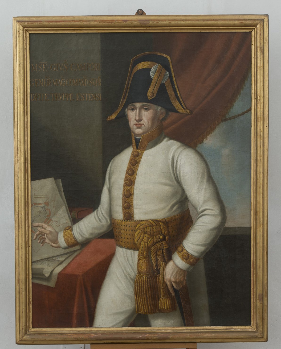 Ritratto di Giuseppe Campori (dipinto) - ambito modenese (fine/ inizio secc. XVI