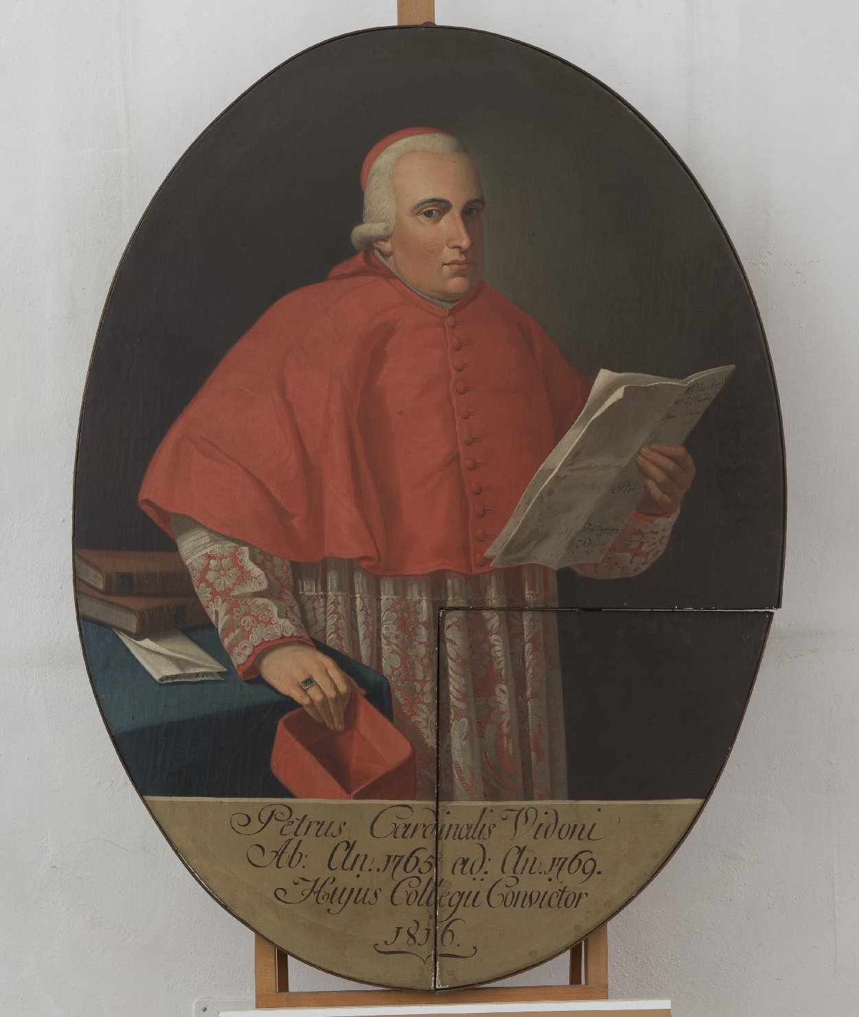 Ritratto del cardinale Pietro Maria Soresina Vidoni (dipinto) di Fantaguzzi Gius