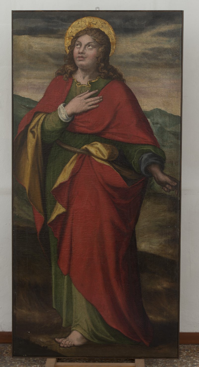 San Giovanni Evangelista (dipinto) di Setti Ercole (seconda met&agrave; sec. XVI
