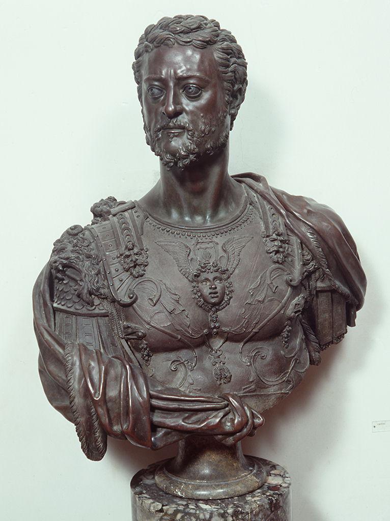 ritratto di Cosimo I de' Medici (scultura - busto) by Cellini Benvenuto (se