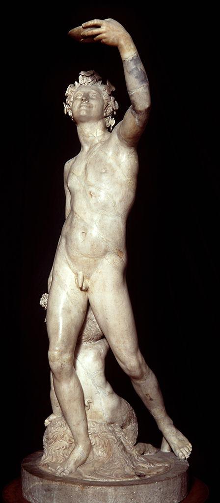 Bacco (statua) di Tatti Jacopo detto Jacopo Sansovino (sec. XVI) 