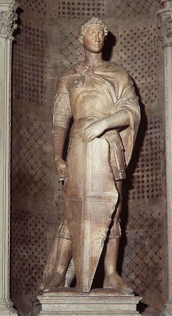 San Giorgio (statua) by Bardi Donato detto Donatello (sec. XV)