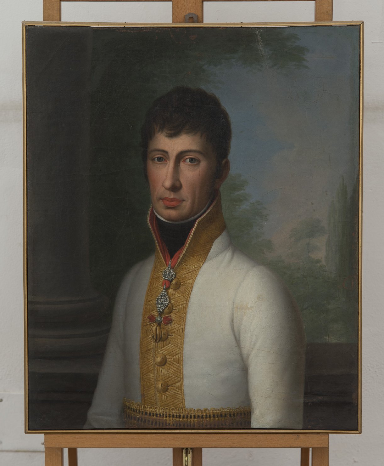 Ritratto di Francesco IV d'Austria Este (dipinto) - ambito modenese (inizio