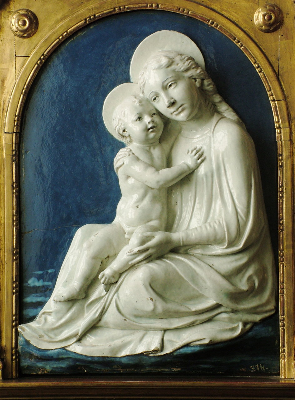 Madonna dell'Umilt&agrave; (rilievo) di Della Robbia Andrea (sec. XV)