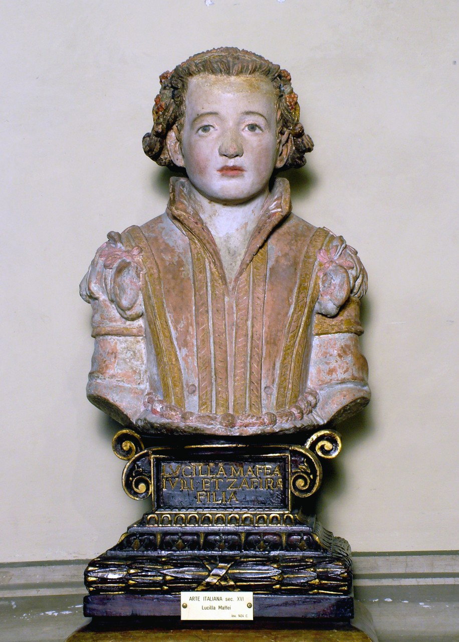 ritratto di Lucilla Maffei (scultura - busto) - ambito fiorentino (sec. XVI)