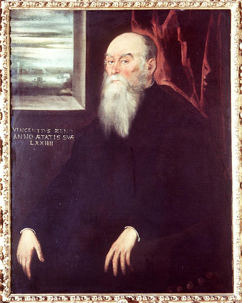 ritratto di Vincenzo Zeno (dipinto) di Robusti Jacopo detto Tintoretto (terzo qu