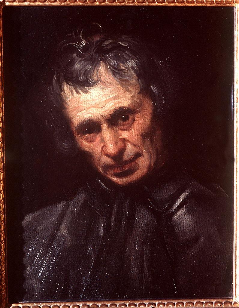 testa d'uomo (dipinto) di Carracci Annibale (ultimo quarto sec. XVI)