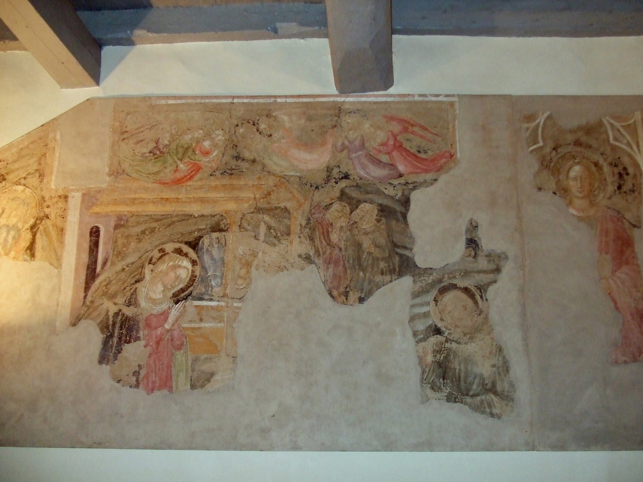 nativit&agrave; di Ges&ugrave; con San Francesco e Sant'Onofrio; Santa Marg