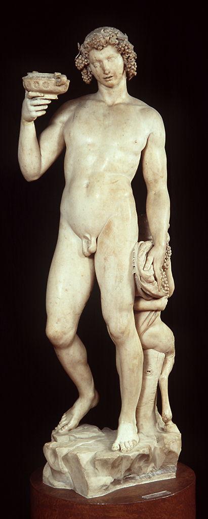 Bacco e satiro (scultura) di Buonarroti Michelangelo (sec. XV)