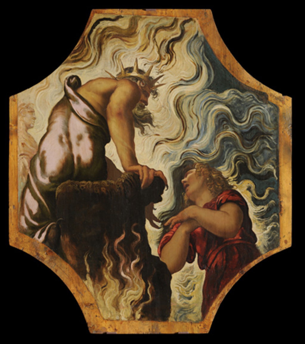 Orfeo che implora Plutone