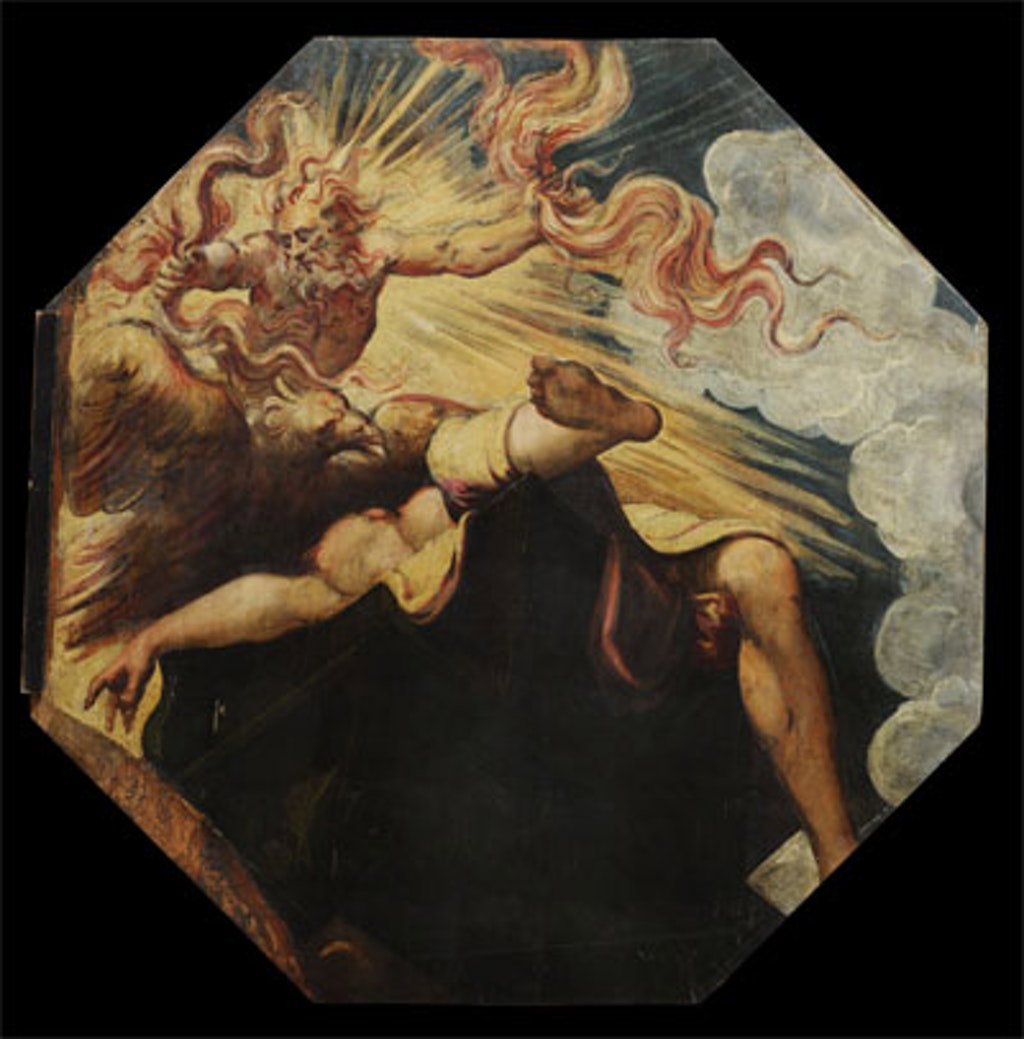 Semele incenerita da Giove