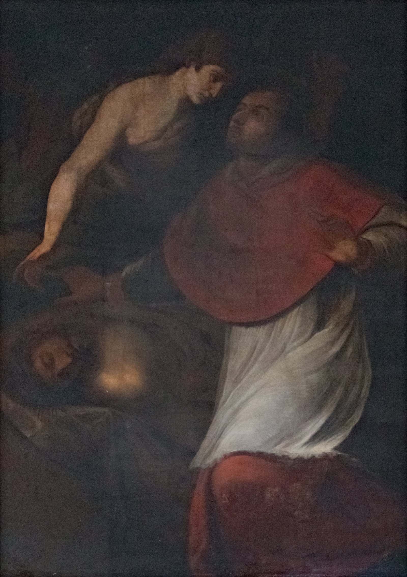 San Carlo davanti al Cristo morto (dipinto, opera isolata) - ambito milanese (se