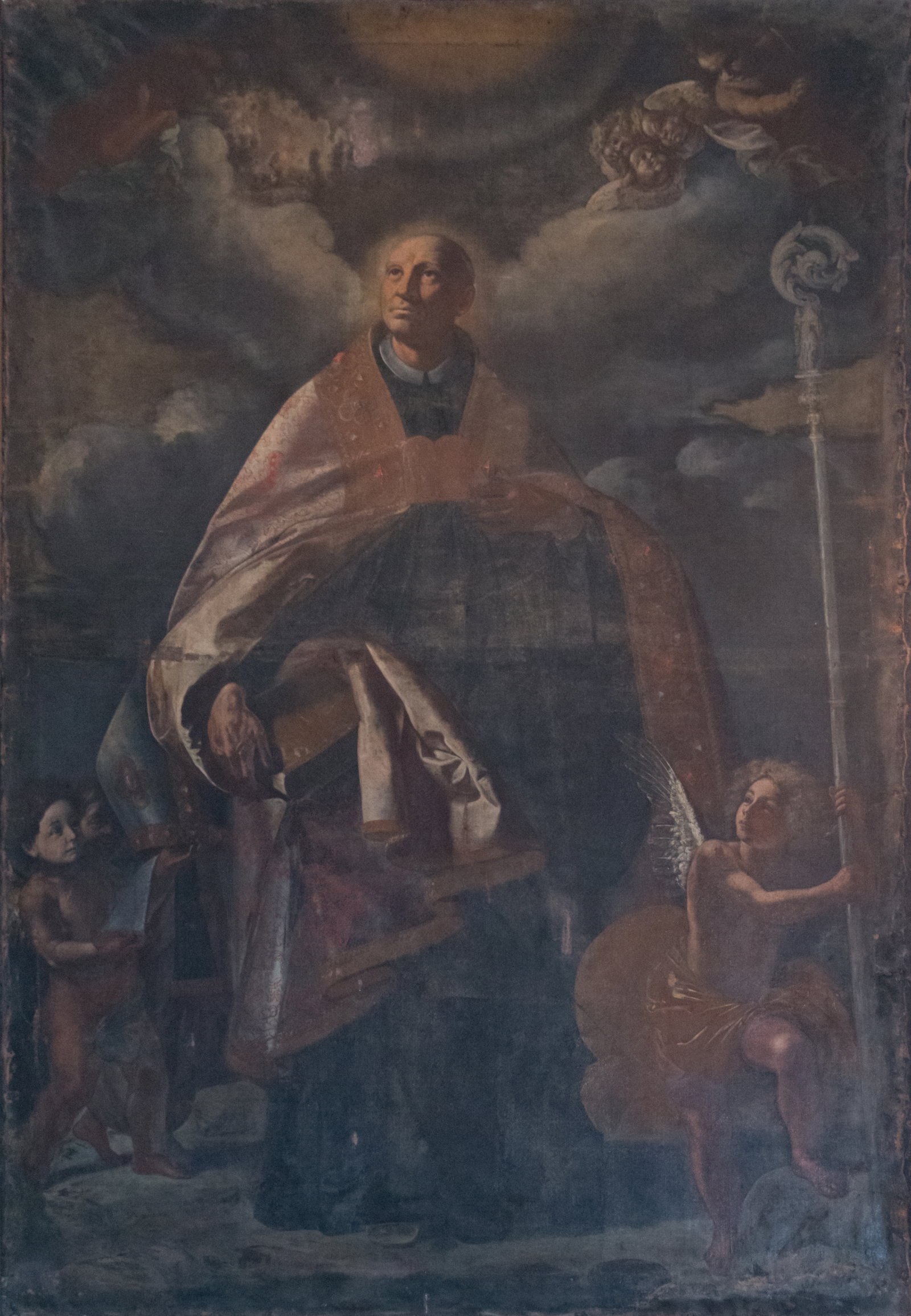 San Benedetto da Norcia (dipinto, opera isolata) - ambito milanese (prima met&ag