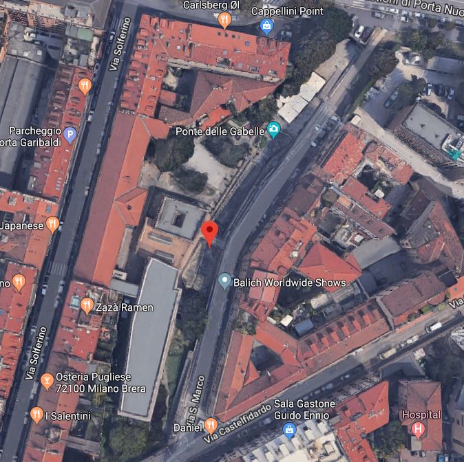 Naviglio Martesana (tratto urbano) (canale) - Milano (MI)  (XV)