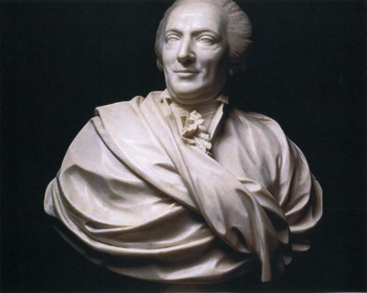 busto di gentiluomo (ritratto di George Nassau III conte di Cowper) (scultura) b