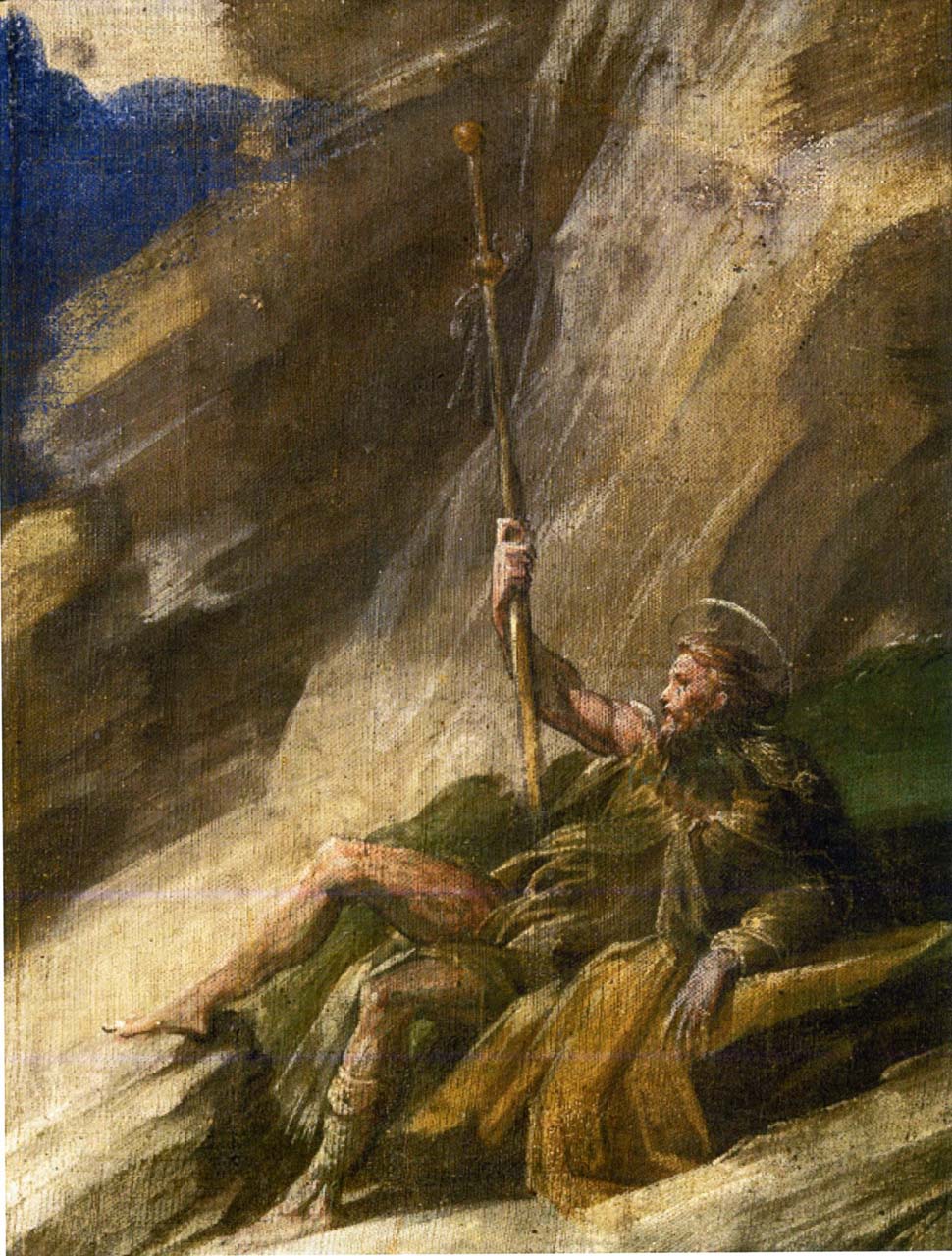 San Rocco nel deserto (dipinto, opera isolata) di Mazzola Francesco detto Parmig