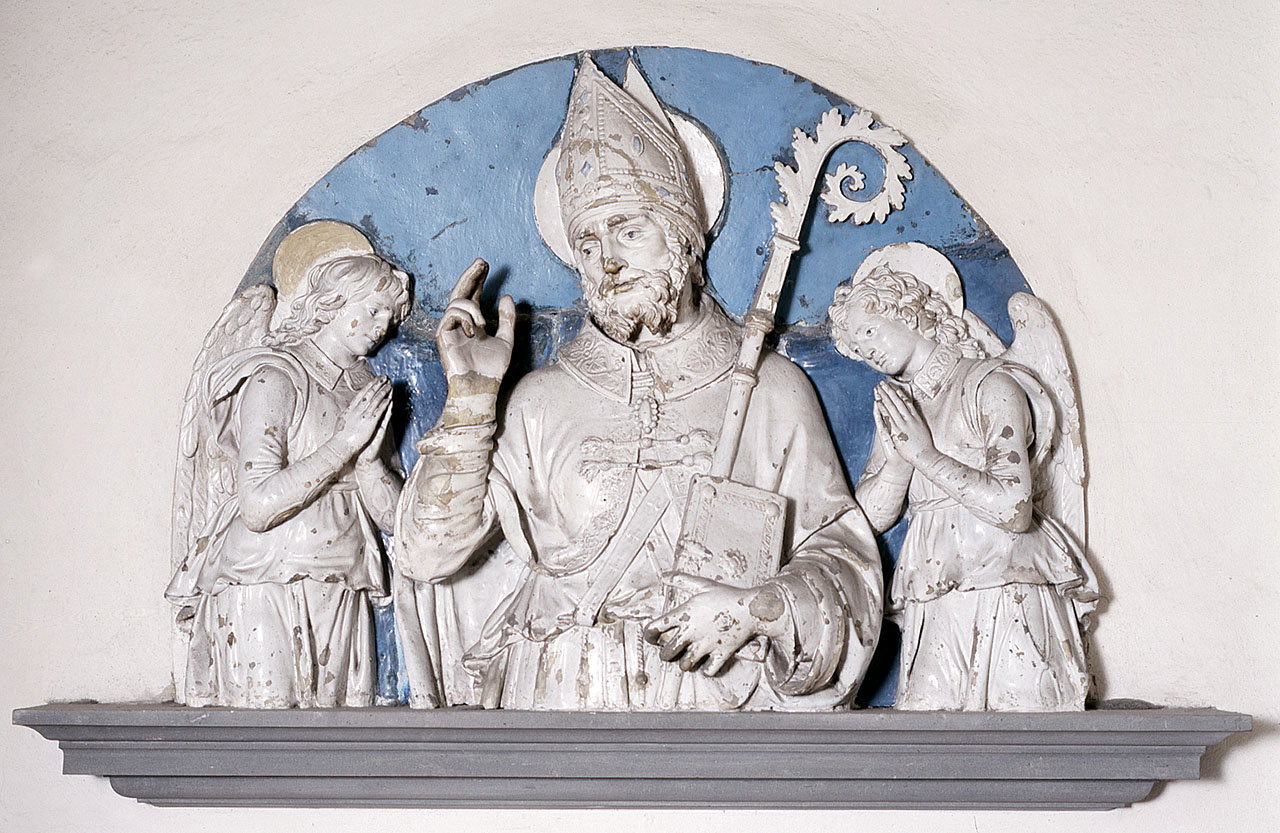 San Zanobi, angeli (rilievo) di Della Robbia Andrea (ultimo quarto sec. XV)