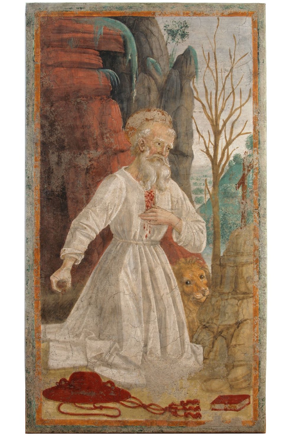San Girolamo penitente nel deserto (dipinto, opera isolata) di Vannucci Pietro d
